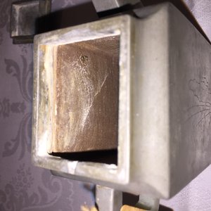 Une theière en grès de Yixing, étain gravé et jade, Chine, 19ème — photo 12