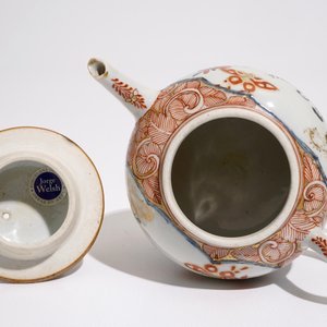 Une théière en porcelaine de Chine surdécoré de type Amsterdams bont, Qianlong — photo 5