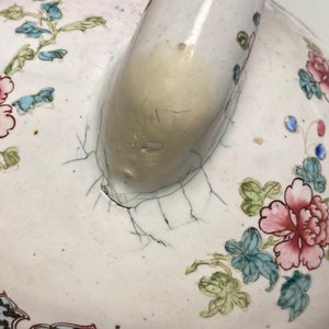 Une théière sur rechaud en émaux de Canton, Qianlong — photo 13
