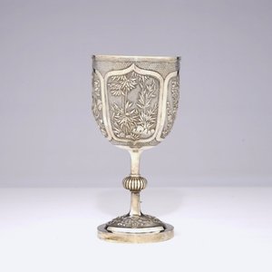 Une trophée avec inscription en argent, Chine, datée 1902 — photo 3
