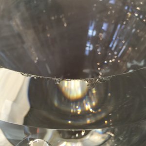 Une tulipière à quatre pièces en crystal de Val Saint-Lambert, "Bulbe", par Ronald van der Hilst, vers 2005 — photo 11