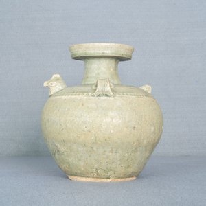Une verseuse à tête de poule en grès de type Yue, Dynastie Jin, 3/5ème — photo 9