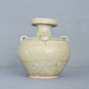 Une verseuse à tête de poule en grès de type Yue, Dynastie Jin, 3/5ème — photo 10