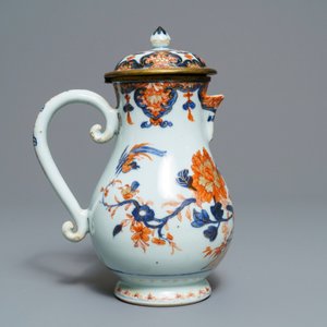 Une verseuse couverte en porcelaine de Chine de style Imari, Kangxi/Qianlong — photo 4