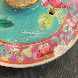 Une verseuse couverte en porcelaine de Chine famille rose pour le marché Straits ou Peranakan, 19ème — photo 10
