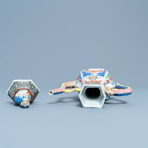 Une verseuse couverte en porcelaine de Chine, Qianlong — photo 6