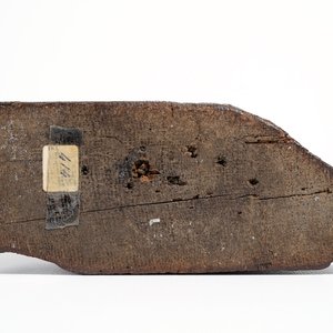 Une Vierge de l'Annonciation, chêne avec traces de polychromie, Pays-Bas du Sud, 15/16ème — photo 7