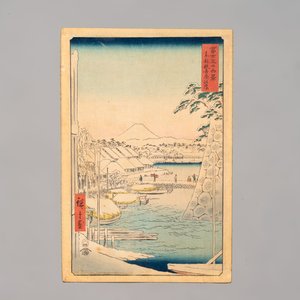 Utagawa Hiroshige 歌川広重 and Utagawa school: 12 Japanese woodblock prints, Edo/Meiji — photo 10