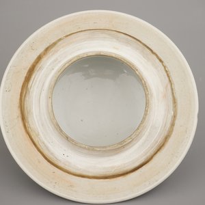 Vaas met deksel in Chinees porselein met bloemendecor in Imari palet, Qianlong, 18e — foto 9