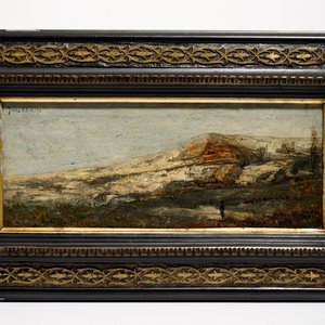 Van de Kerkhove, Fritz (België, 1862-1873), Twee maal olie op paneel en een aquarel — foto 6