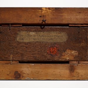 Van de Kerkhove, Fritz (Belgique, 1862-1873), Deux huiles sur panneau et un aquarel — photo 7