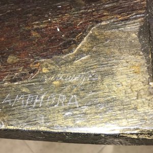 Vandeweghe, Rogier (Belgium, 1923), Amphora: A square coffee table, 2nd half 20th C., signed — 照片 9
