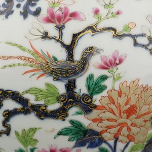 Vase couvert en porcelaine de Chine à décor floral Imari, Qianlong, 18e — photo 6