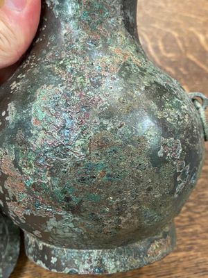Vase de forme 'hu' et son couvercle, Han — photo 11
