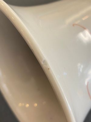 Vase de forme rouleau en porcelaine de Chine famille rose à décor de Shou Lao, Yongzheng — photo 15