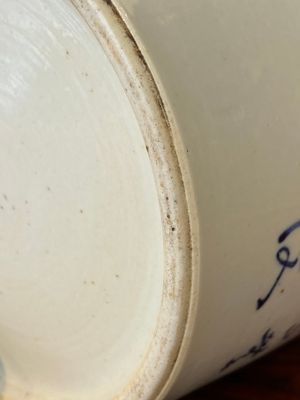 Vase en porcelaine de Chine en bleu et blanc à décor d'un cerf et d'une grue, marque de Tao Cheng Tang 陶成堂, 18/19ème — photo 22