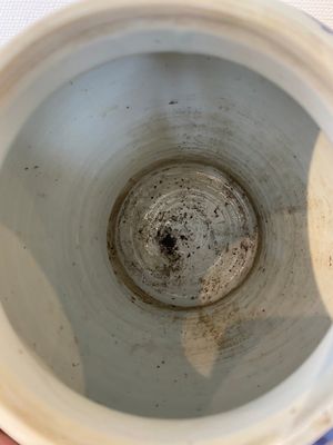 Vase en porcelaine de Chine en bleu et blanc à décor d'une scène de chasse, Kangxi — photo 8