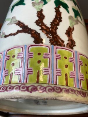 Vase en porcelaine de Chine famille rose à décor de pies et de pivoines, marque et époque de Guangxu — photo 15