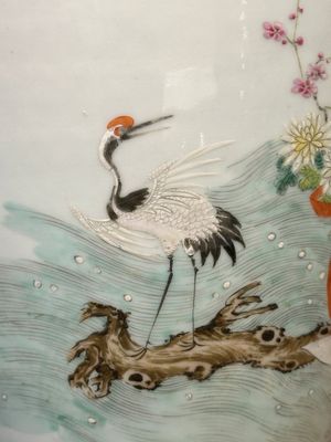 Vase en porcelaine de Chine famille rose à décor Lan Caihe, marque et époque de Qianlong — photo 10