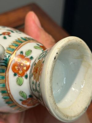 Vase exceptionel en porcelaine de Chine famille rose d'exportation, Qianlong — photo 12