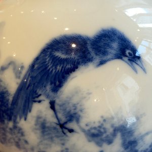 Vase 'Wang Bu' en porcelaine de Chine en bleu et blanc, marque de Yongzheng, 20ème — photo 20