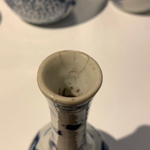 Veertien Chinese blauw-witte vazen, 18/20e eeuw — foto 27