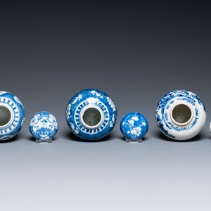 Veertien Chinese blauw-witte vazen, 18/20e eeuw — foto 6