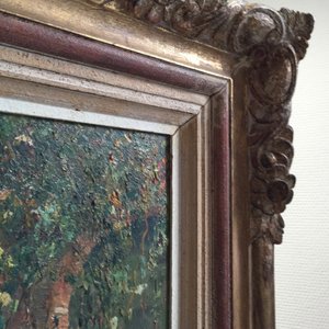 Verbrugghe, Charles (Belgique, 1877-1974), Une vue sur Gruuthuse, huile sur panneau — photo 9