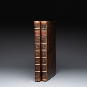 Verheerlykt Vlaandre, Flandria Illustrata, an illustrated chronicle of Flanders in three tomes and two volumes, Flanders, dated 1735 — photo 1