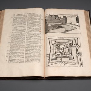 Verheerlykt Vlaandre, Flandria Illustrata, an illustrated chronicle of Flanders in three tomes and two volumes, Flanders, dated 1735 — photo 12
