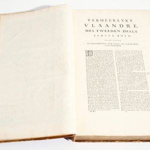 Verheerlykt Vlaandre, Flandria Illustrata, drie delen in twee volumes, Anthoni Sanderus, 1735 — foto 12