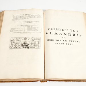 Verheerlykt Vlaandre, Flandria Illustrata, drie delen in twee volumes, Anthoni Sanderus, 1735 — foto 18