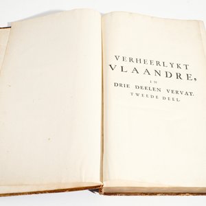 Verheerlykt Vlaandre, Flandria Illustrata, drie delen in twee volumes, Anthoni Sanderus, 1735 — foto 10