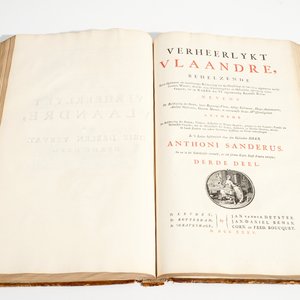Verheerlykt Vlaandre, Flandria Illustrata, three parts in two volumes, Anthoni Sanderus, 1735 — 照片 19