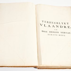 Verheerlykt Vlaandre, Flandria Illustrata, three parts in two volumes, Anthoni Sanderus, 1735 — 照片 4