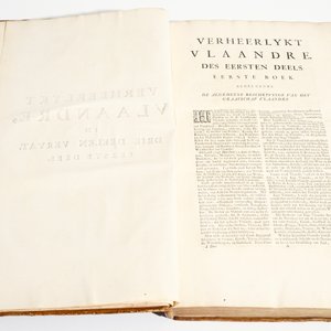 Verheerlykt Vlaandre, Flandria Illustrata, three parts in two volumes, Anthoni Sanderus, 1735 — 照片 7