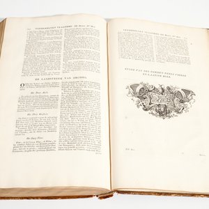 Verheerlykt Vlaandre, Flandria Illustrata, trois tômes en deux volumes, Anthoni Sanderus, 1735 — photo 21