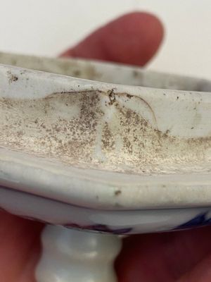 Verseuse à vin en porcelaine de Chine en bleu et blanc à décor de qilins, époque Transition — photo 17