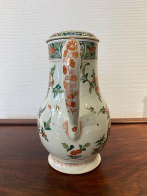 Verseuse couverte en porcelaine de Chine famille verte, Kangxi — photo 3
