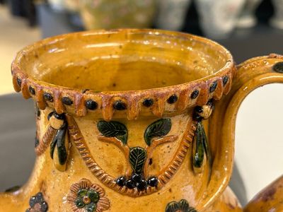 Verseuse couverte en poterie flamande, Torhout, 18ème — photo 12