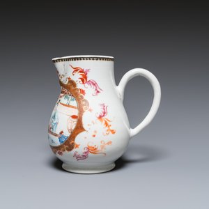 Verseuse en porcelaine de Chine famille rose à décor d'une dame avec un enfant, Yongzheng/Qianlong — photo 5