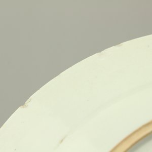 Verzameling van merendeel blauw en witte borden , kopjes en schoteltjes in Chinees porselein, 18e-19e eeuw — foto 17