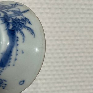 Vier Chinese blauw-witte koppen, 19e eeuw — foto 12