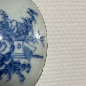 Vier Chinese blauw-witte koppen, 19e eeuw — foto 8