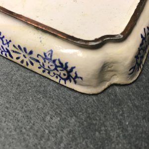 Vier Chinese Canton email schoteltjes met paarden, 18/19e eeuw — foto 8