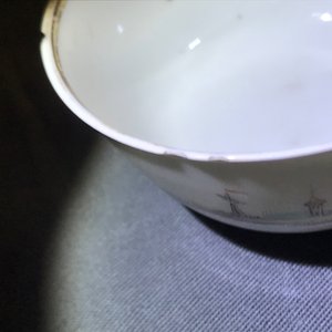 Vier Chinese famille rose koppen en schotels met decor van het 'Afscheid van de zeeman', Qianlong — foto 14