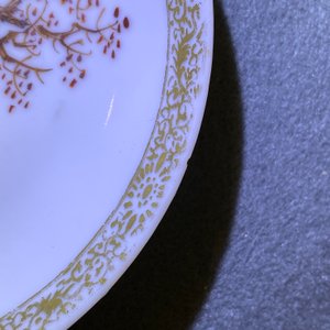 Vier Chinese famille rose koppen en schotels met mandarijns decor, Qianlong — foto 20