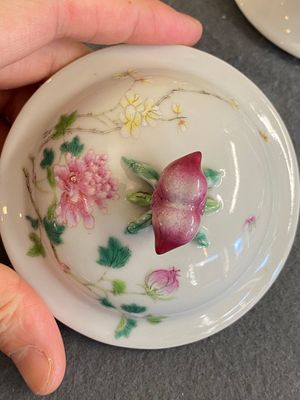 Vier Chinese famille rose vazen, 19/20e eeuw — foto 16