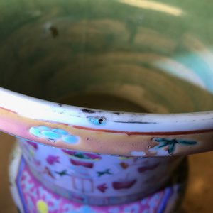Vier Chinese famille rose vazen, 19e eeuw — foto 18