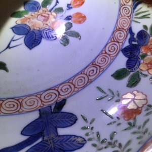 Vier Chinese famille verte schotels, Kangxi — foto 15
